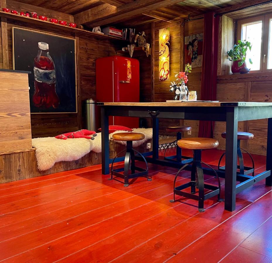 Chalet A Megeve-Vauvray - Grands Appartements , Vue Mont Blanc Demi-Quartier Exterior photo