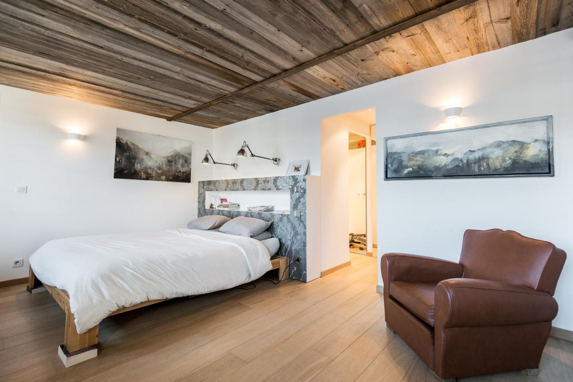 Chalet A Megeve-Vauvray - Grands Appartements , Vue Mont Blanc Demi-Quartier Exterior photo