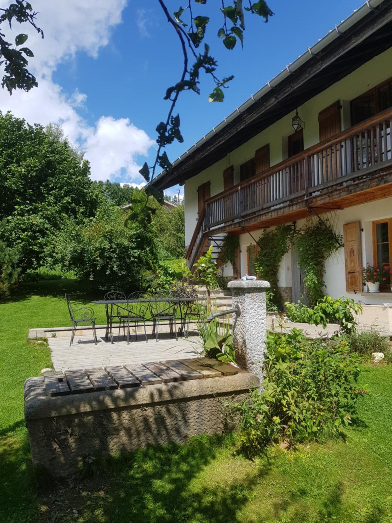 Chalet A Megeve-Vauvray - Grands Appartements , Vue Mont Blanc Demi-Quartier Exterior photo